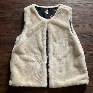 Matilda Jane Faux Fur vest - size XL